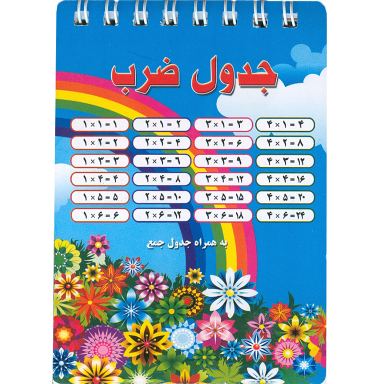 دفترچه آموزش جدول ضرب کوچک